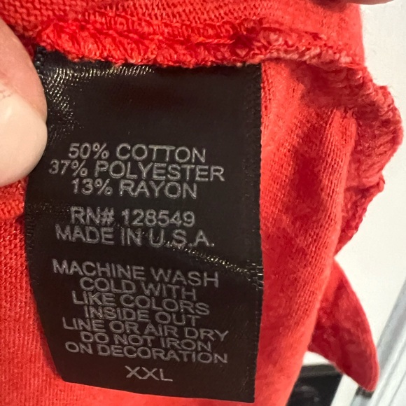 Aviator Nation Soft Comfortable Red Polo Size XXL but fits like XL EUC - Picture 13 of 14